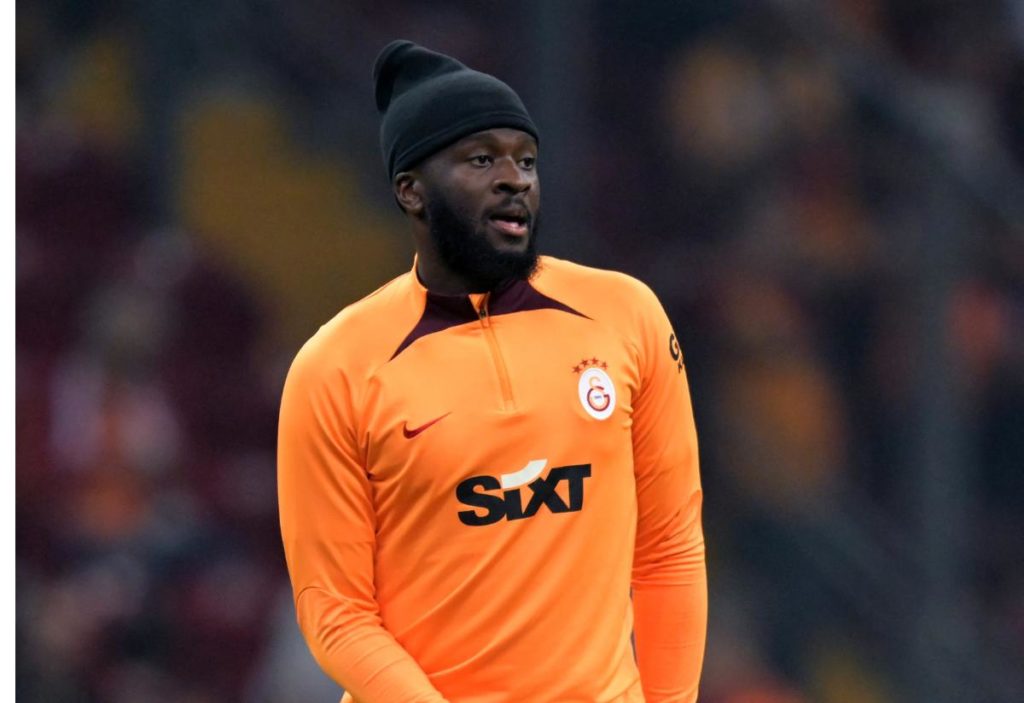 Tottenham flop Tanguy Ndombele in action.