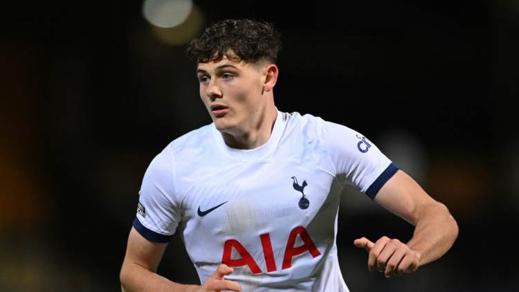 Tottenham U21 striker Will Lankshear