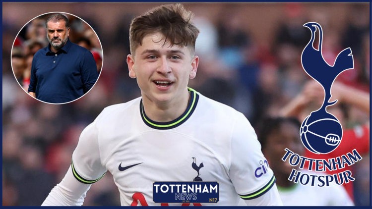 Ange Postecoglou Mikey Moore Tottenham