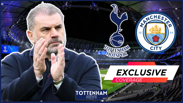 Ange Postecoglou Tottenham Manchester City Exclusive