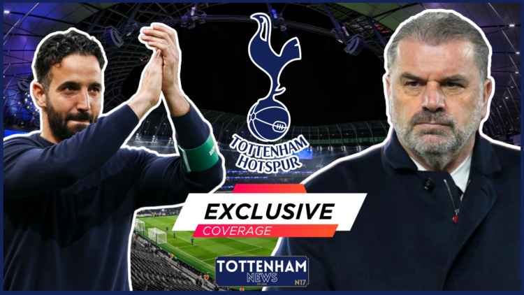 Ange Postecoglou Ruben Amorim Tottenham Exclusive