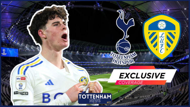 Archie Gray Leeds United Tottenham Exclusive