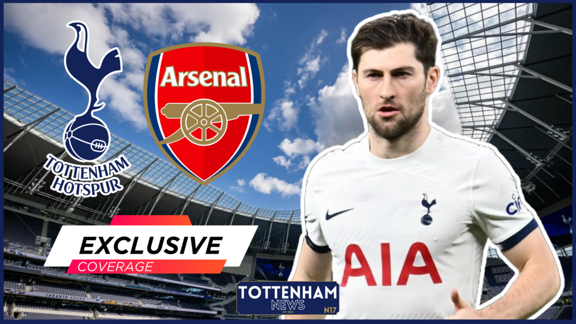 Ben Davies Tottenham Arsenal Exclusive