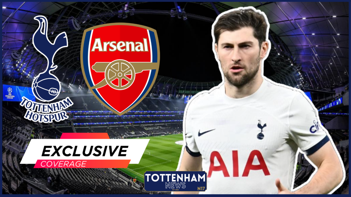 Ben Davies Tottenham Arsenal Exclusive