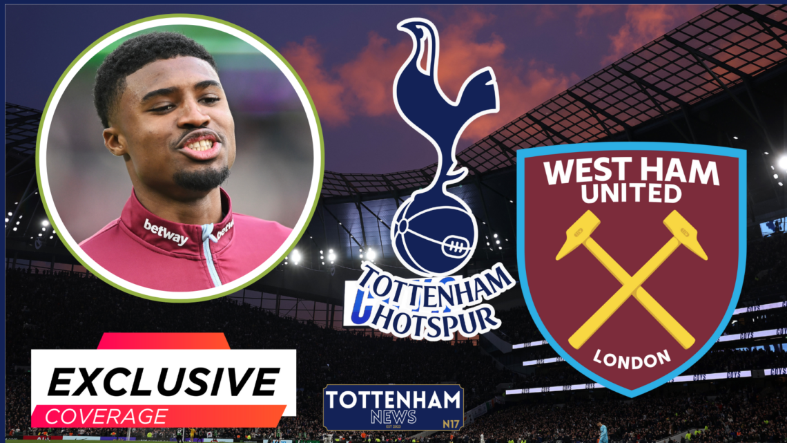 Ben Johnson, Tottenham badge, West Ham badge