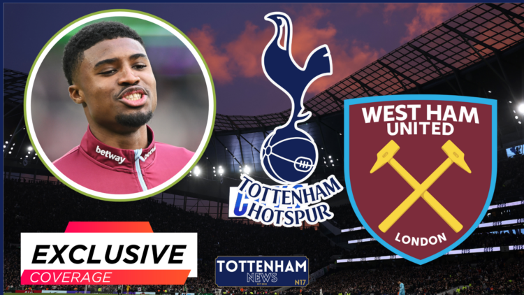 Ben Johnson, Tottenham badge, West Ham badge