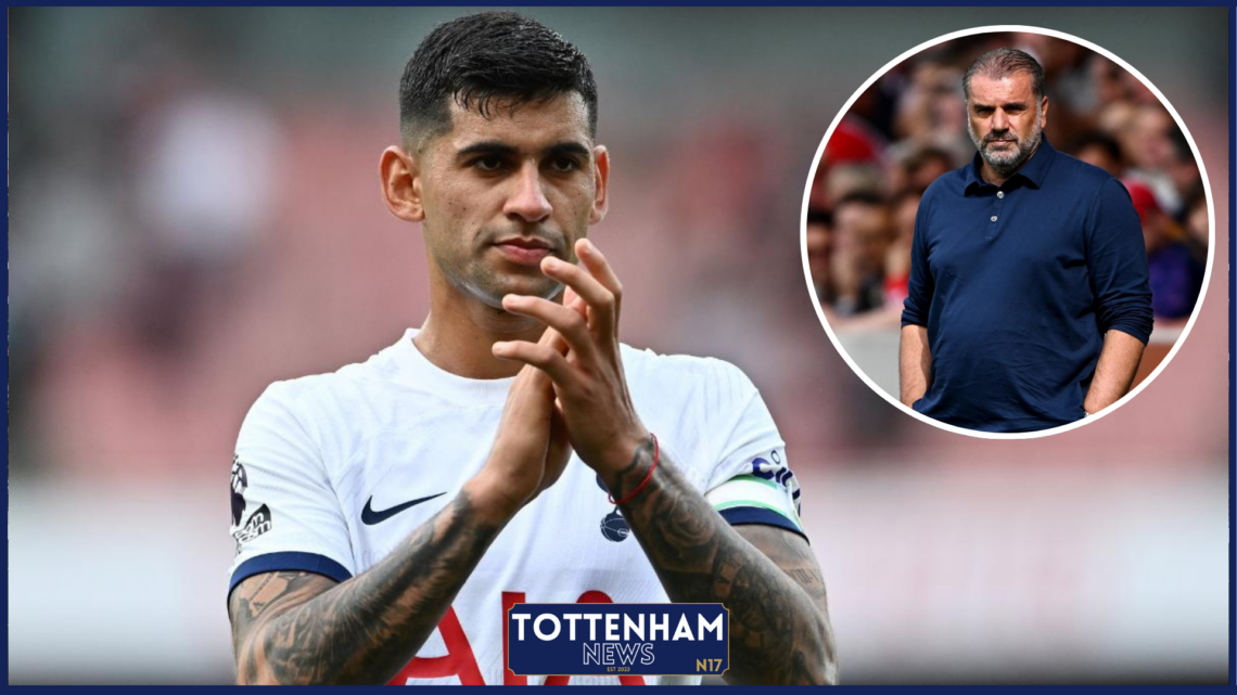 Cristian Romero, Ange Postecoglou, Tottenham