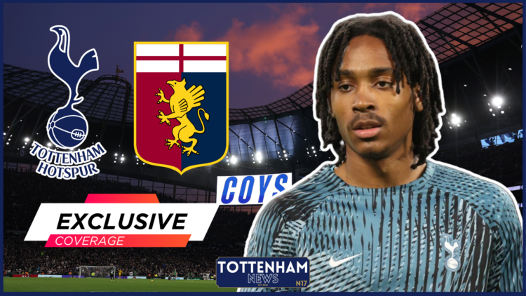 Tottenham Djed Spence Genoa Exclusive