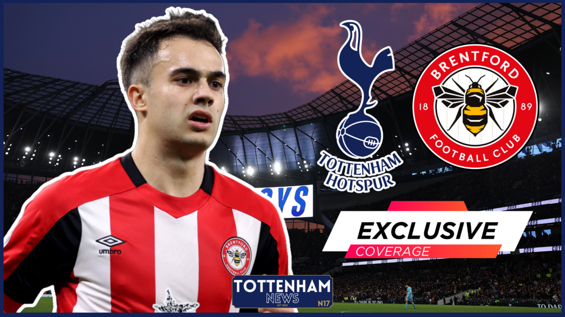 Sergio Reguilon Tottenham Brentford Exclusive