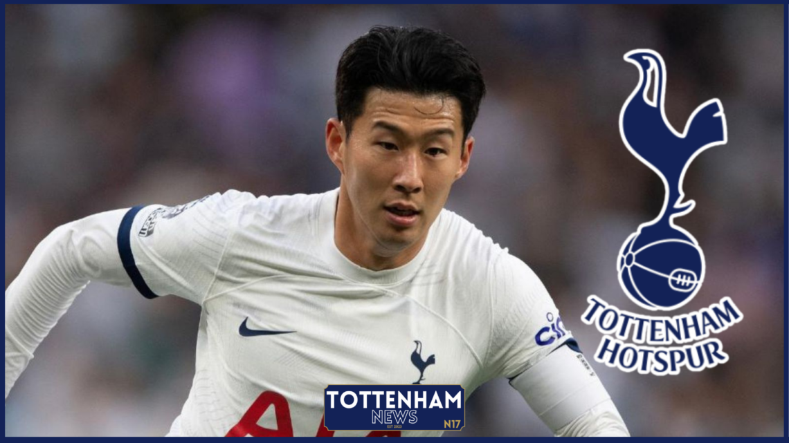Tottenham captain Son Heung-min
