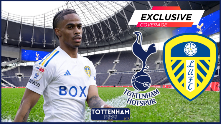 Tottenham Hotspur Stadium, Crysencio Summerville, Leeds United, Exclusive, Tottenham