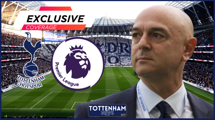 Tottenham Hotspur Stadium, Daniel Levy, Tottenham, Premier League, Exclusive