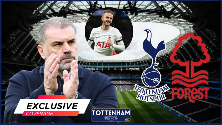Tottenham Hotspur Stadium, James Maddison, Tottenham, Nottingham Forest,