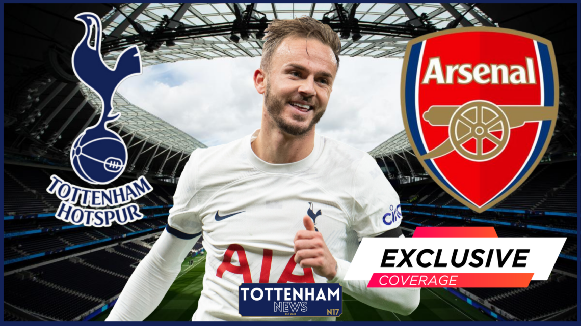 Tottenham Hotspur Stadium, James Maddison, Tottenham, Arsenal, Exclusive