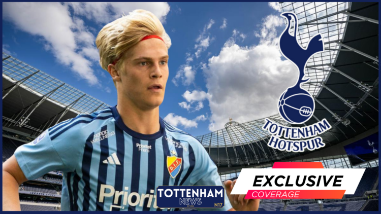 Tottenham Hotspur Stadium, Tottenham, Lucas Bergvall, Exclusive