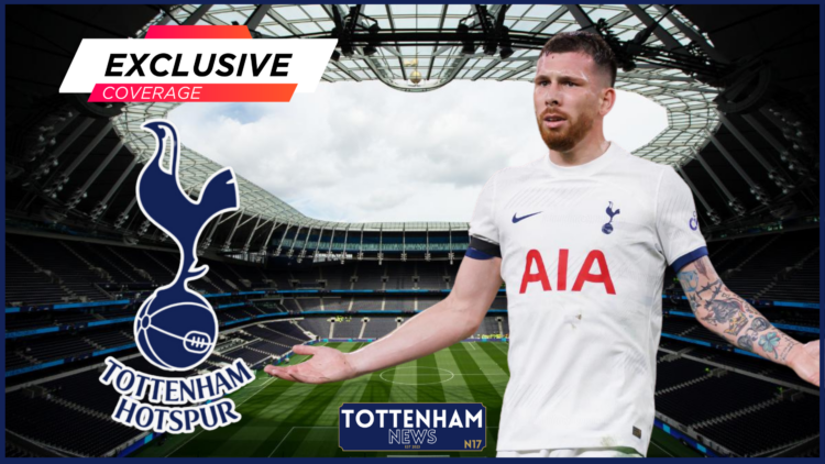 Tottenham Hotspur Stadium, Pierre-Emile Hojbjerg, Tottenham, Exclusive