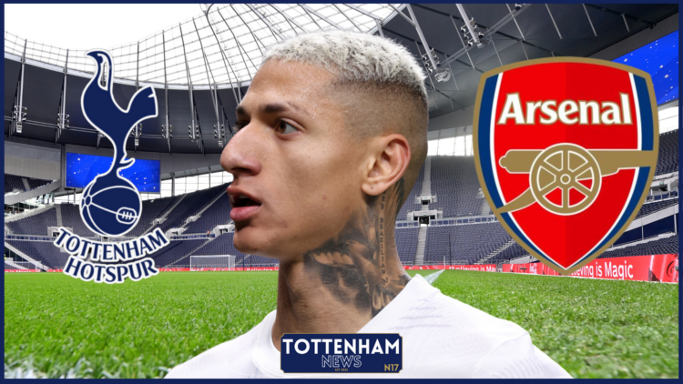 Tottenham Hotspur Stadium, Tottenham, Arsenal, Richarlison