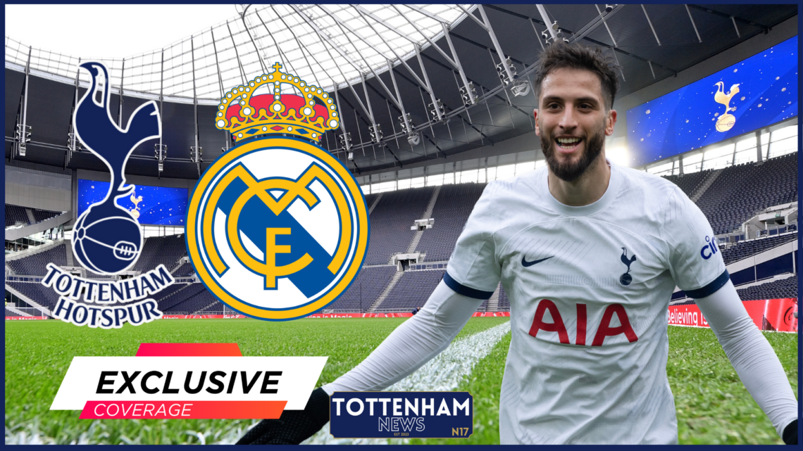 Tottenham Hotspur Stadium, Real Madrid, Tottenham, Rodrigo Bentancur, Exclusive