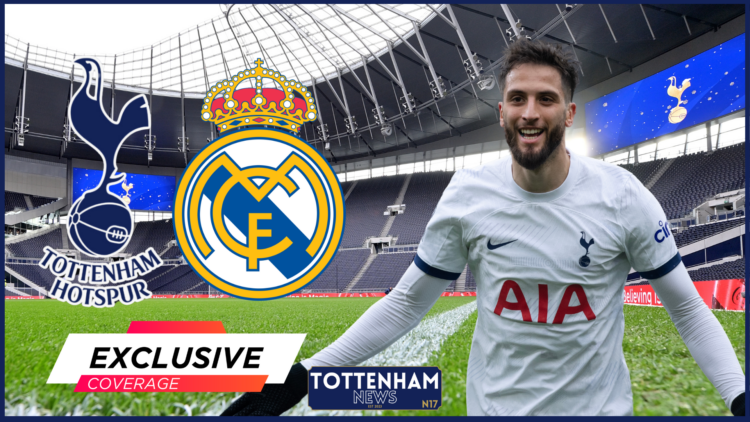 Tottenham Hotspur Stadium, Real Madrid, Tottenham, Rodrigo Bentancur, Exclusive