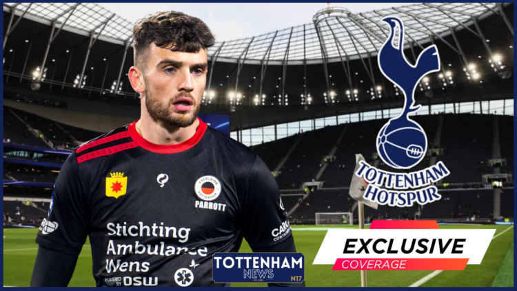 Tottenham Hotspur Stadium, Troy Parrott, Tottenham, Exclusive