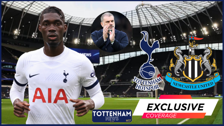 Tottenham Hotspur Stadium, Yves Bissouma, Ange Postecoglou, Tottenham, Newcastle United