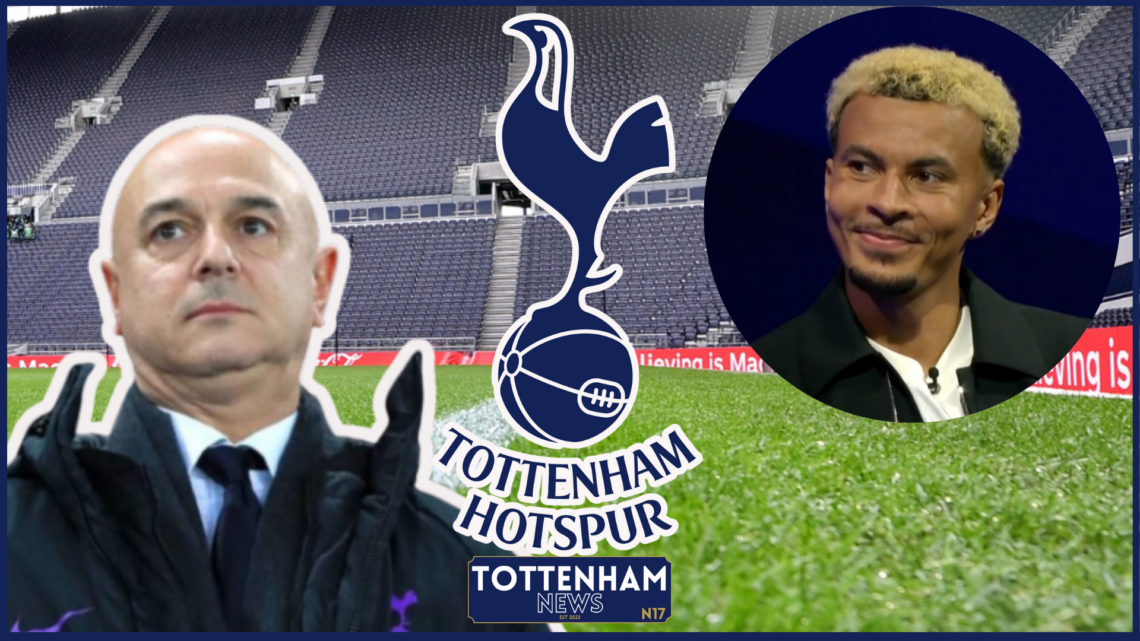 Daniel Levy, Dele Alli, Tottenham badge
