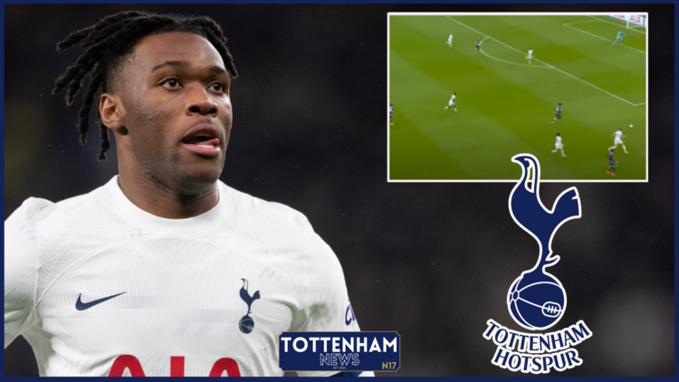 Destiny Udogie, Tottenham badge