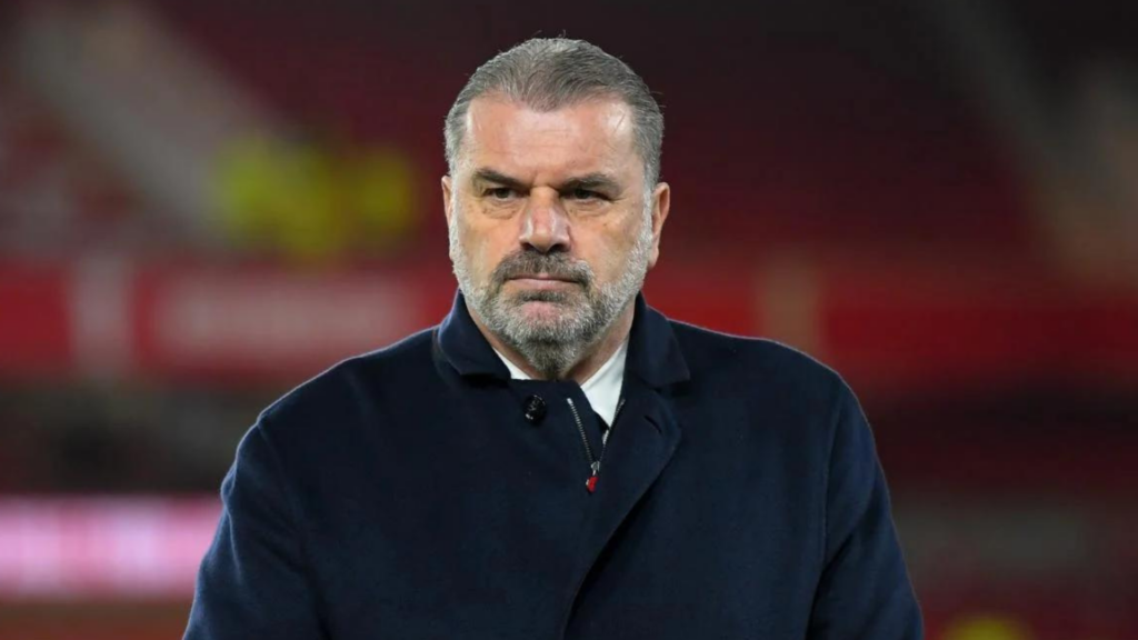 Tottenham manager Ange Postecoglou.