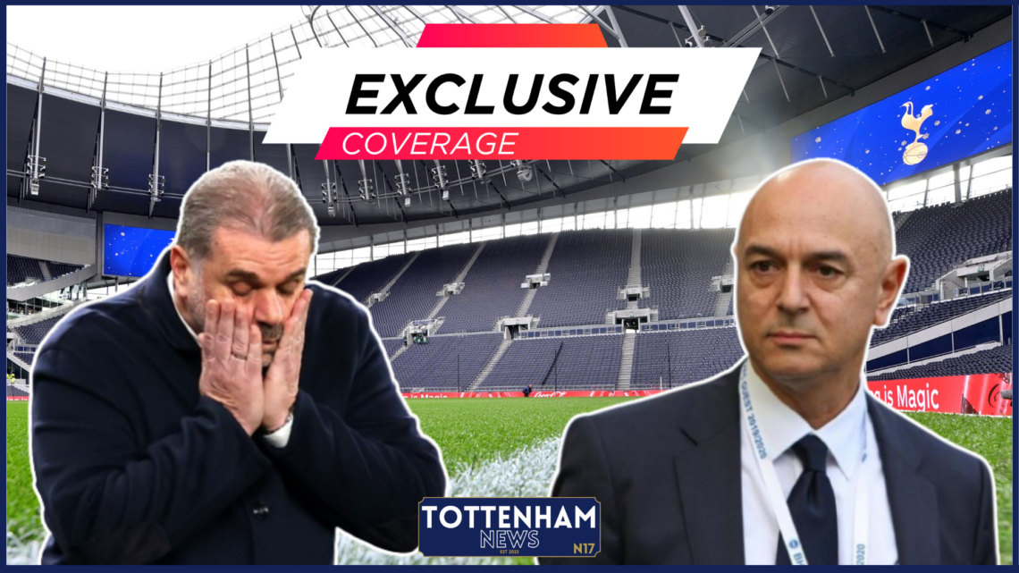 Ange Postecoglou, Daniel Levy, Tottenham Hotspur Stadium