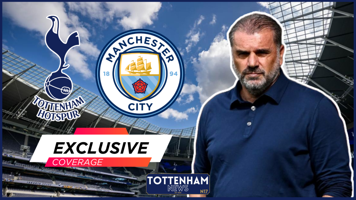 Ange Postecoglou Tottenham Manchester City
