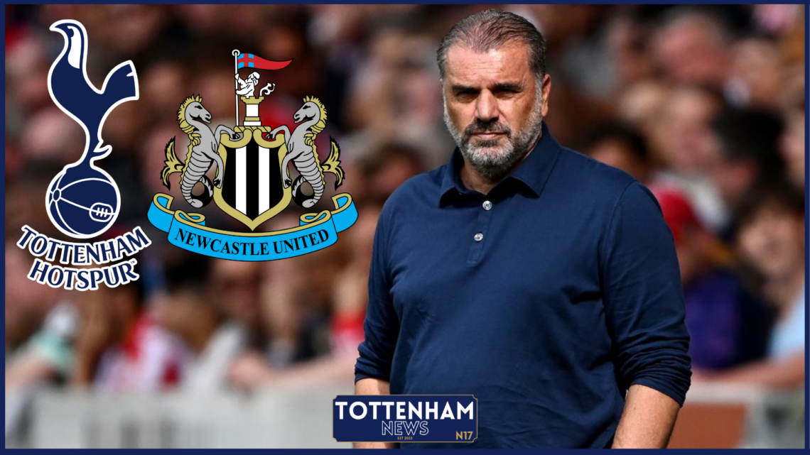 Ange Postecoglou, Tottenham badge, Newcastle United badge