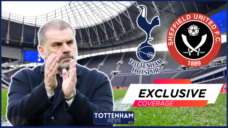 Ange Postecoglou, Tottenham badge, Sheffield United badge