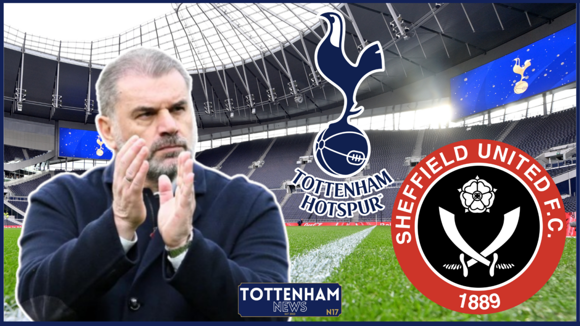 Ange Postecoglou, Tottenham badge, Sheffield United badge