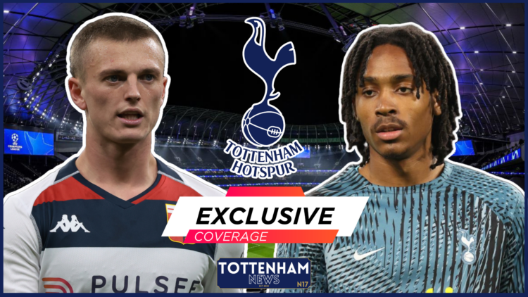 Djed Spence Albert Gudmundsson Tottenham
