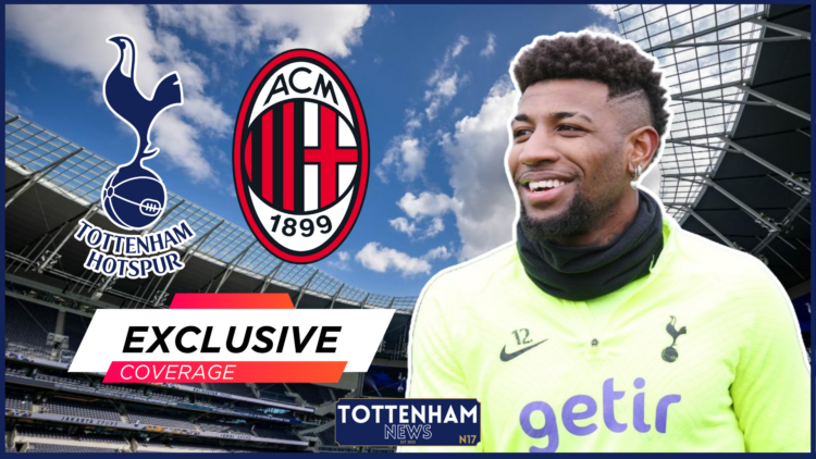 Emerson Royal AC Milan Tottenham
