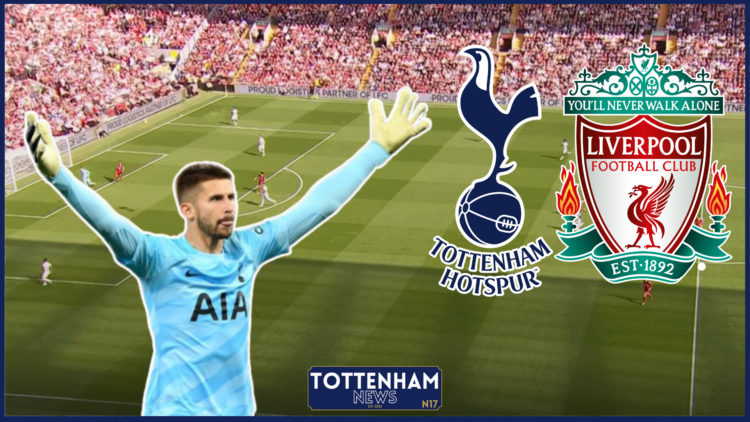 Guglielmo Vicario, Tottenham badge, Liverpool badge
