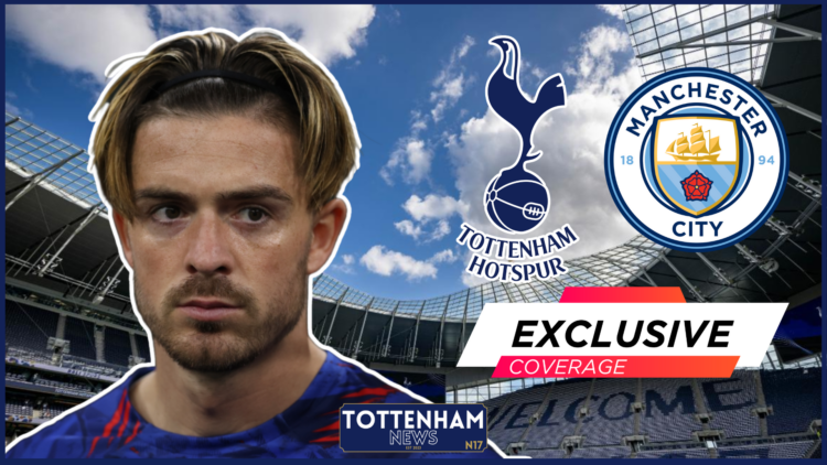 Tottenham Manchester City Jack Grealish