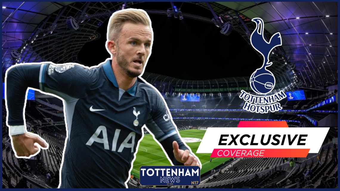 James Maddison Tottenham Exclusive