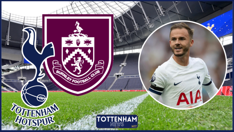 James Maddison, Tottenham badge, Burnley badge