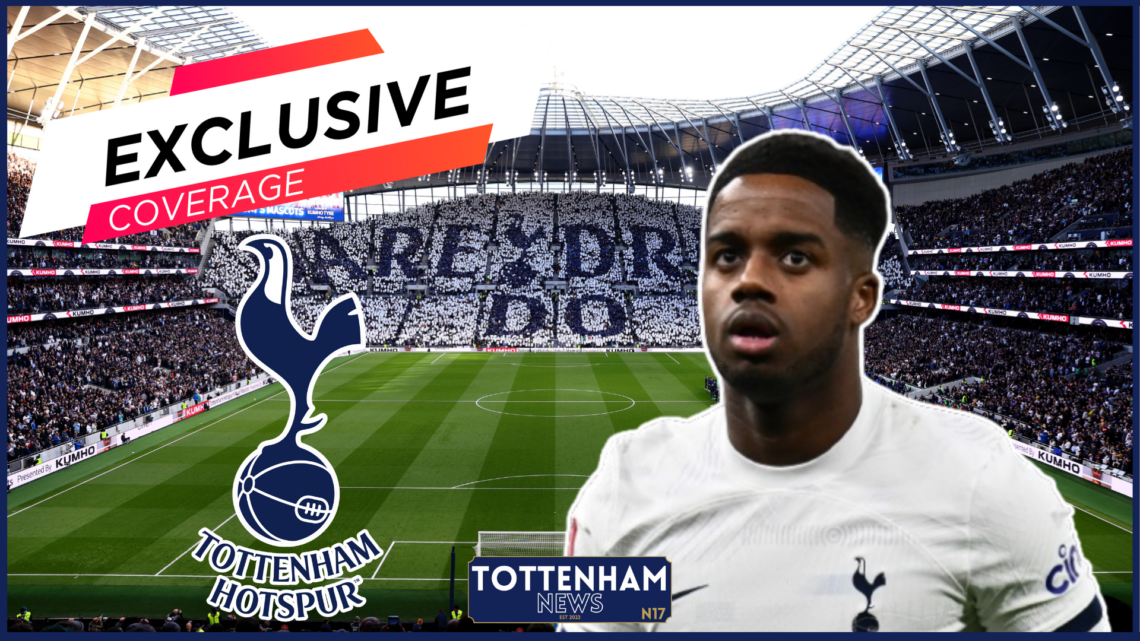 Ryan Sessegnon, Tottenham badge