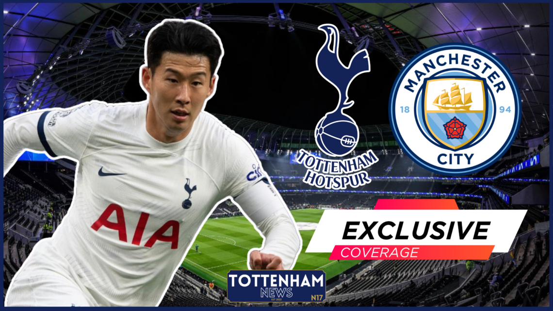 Son Heung-min Tottenham Manchester City