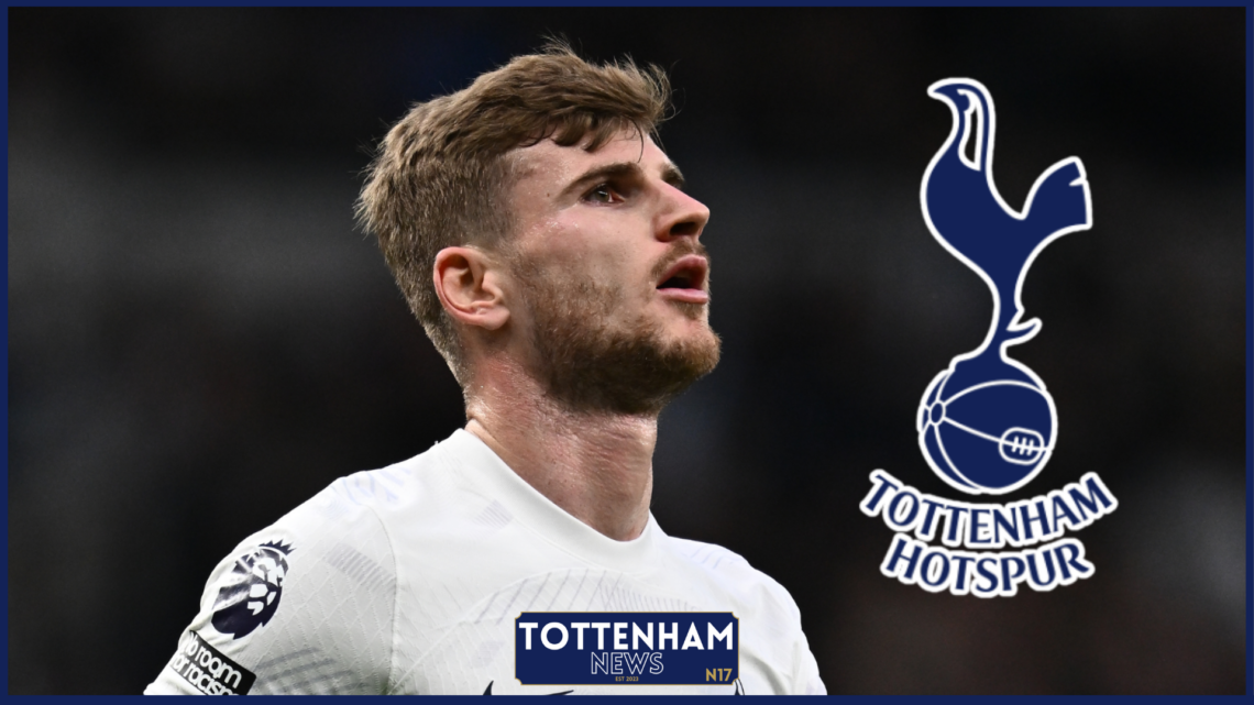 Timo Werner, Tottenham badge