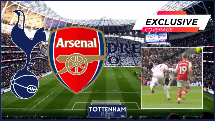 Tottenham badge, Arsenal badge, exclusive, Dejan Kulusevski, VAR