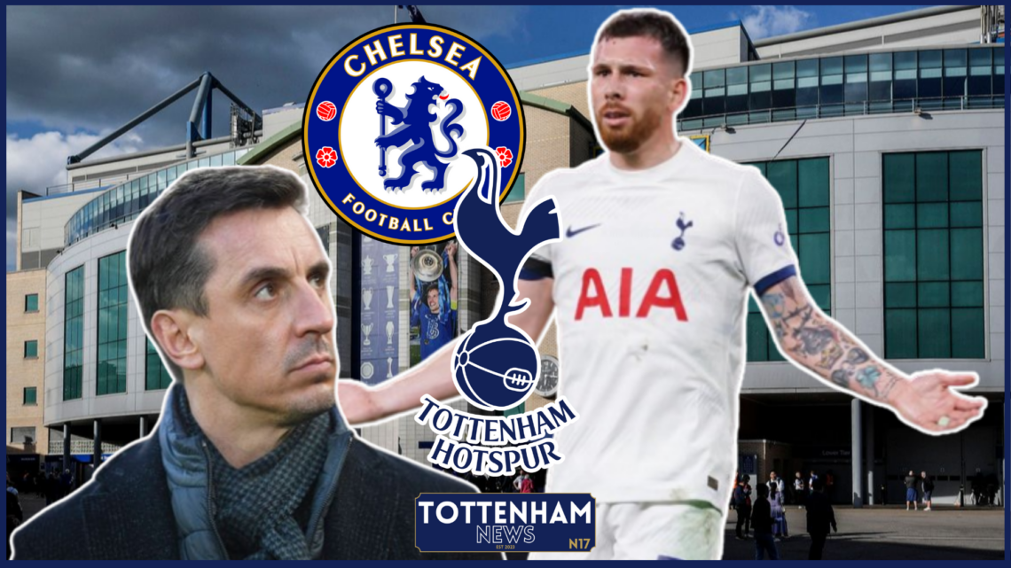 Tottenham Chelsea Gary Neville Pierre-Emile Hojbjerg