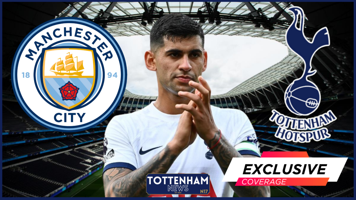 Tottenham Hotspur Stadium, Tottenham, Cristian Romero, Manchester City, Exclusive