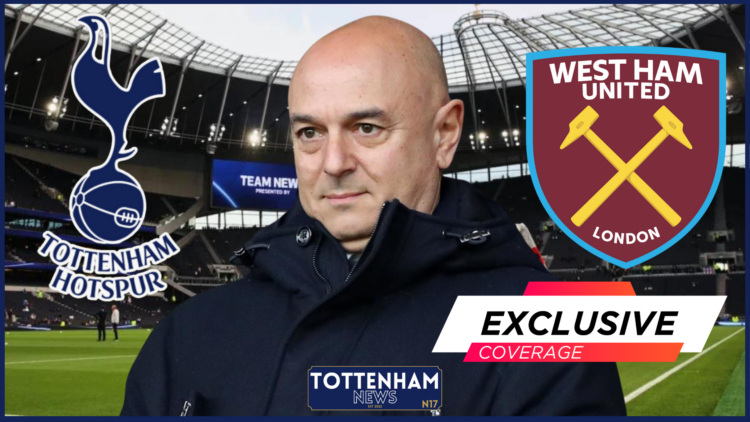Tottenham Hotspur Stadium, Tottenham, West Ham United, Daniel Levy, Exclusive