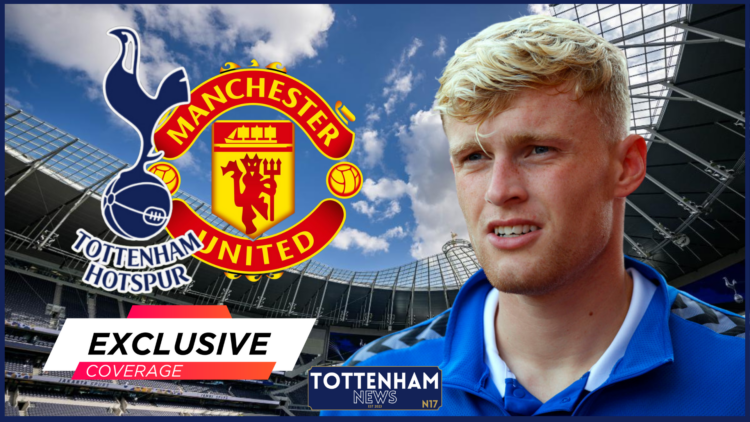 Tottenham Hotspur Stadium, Tottenham, Manchester United, Exclusive, Jarrad Branthwaite