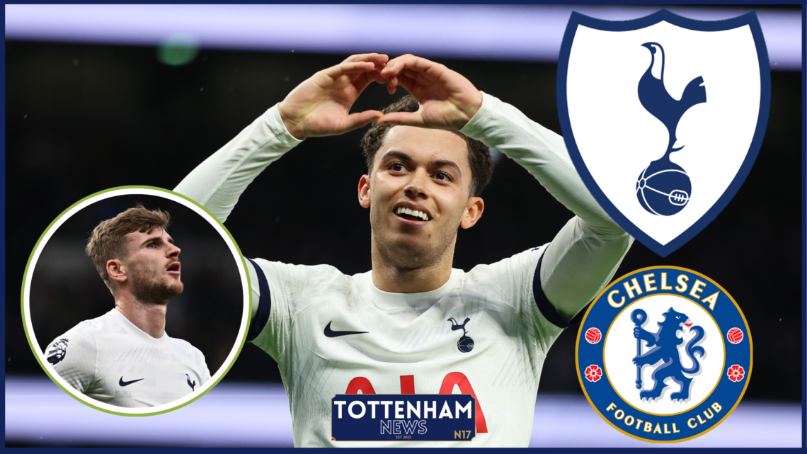 Brennan Johnson, Timo Werner, Tottenham, Chelsea