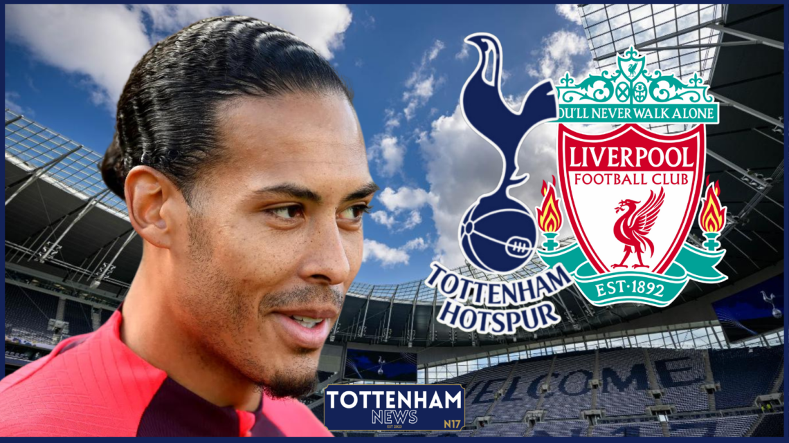 Tottenham Hotspur Stadium, Tottenham, Liverpool, Virgil Van Dijk