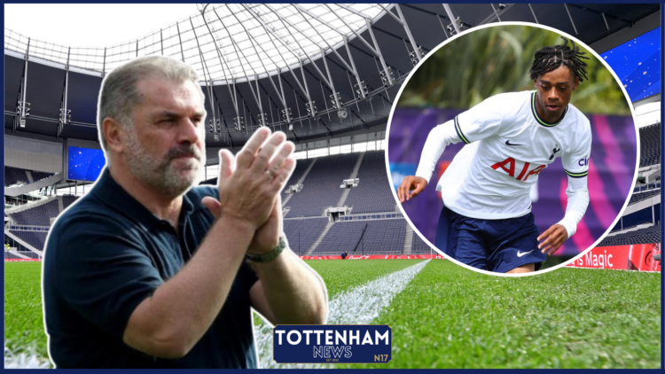Tyrese Hall, Ange Postecoglou, Tottenham